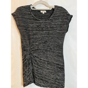 Max Studio Top - Size L -‎  Gathered Asymmetric Twist at Waist